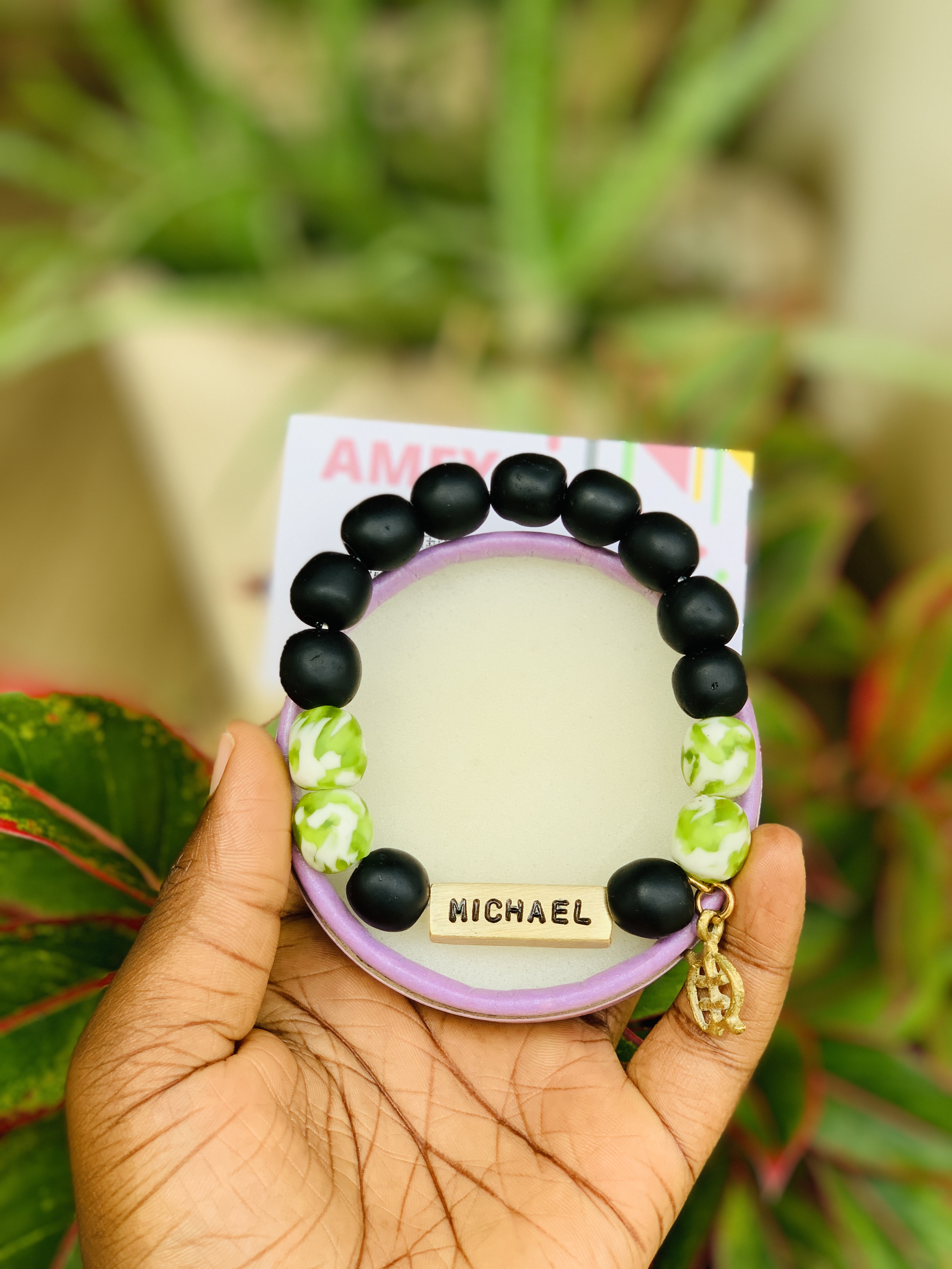 AMFY Biggie statement bracelet
