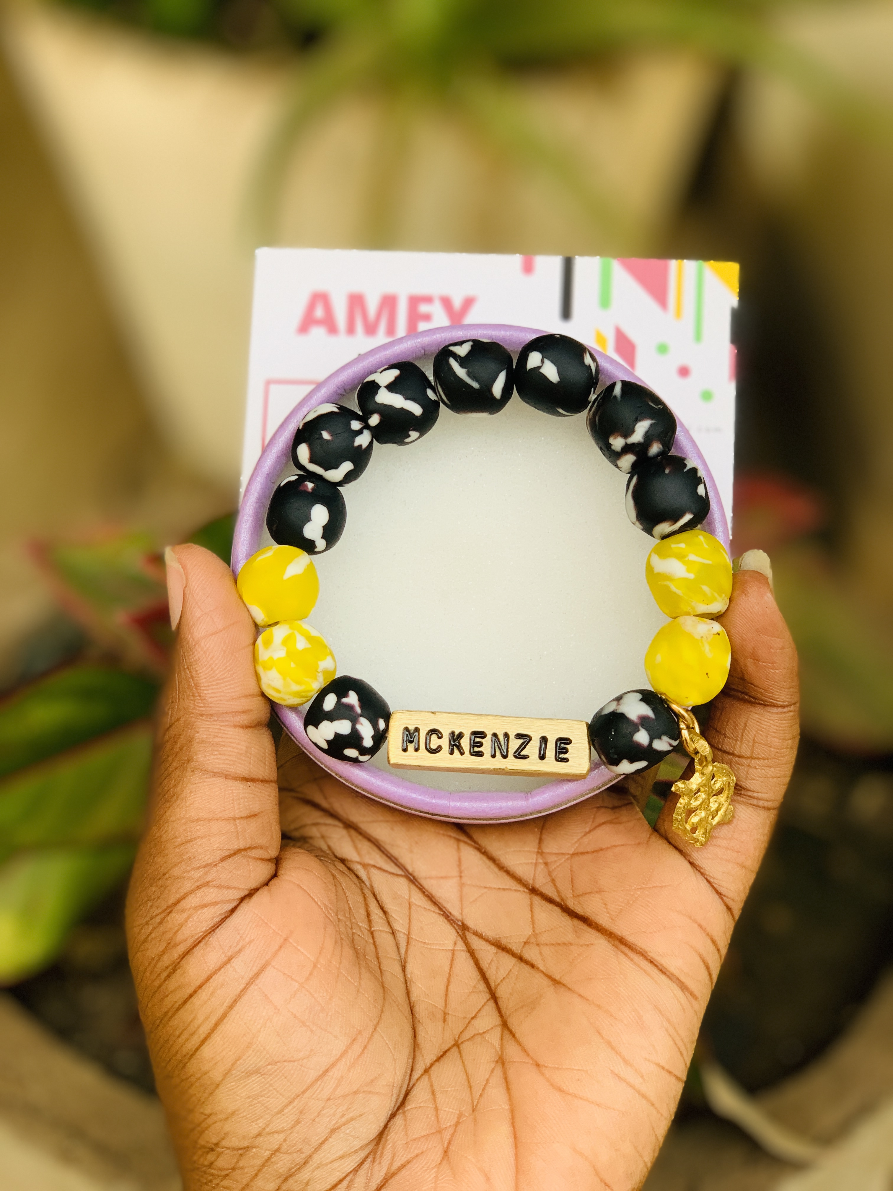 AMFY Biggie statement bracelet