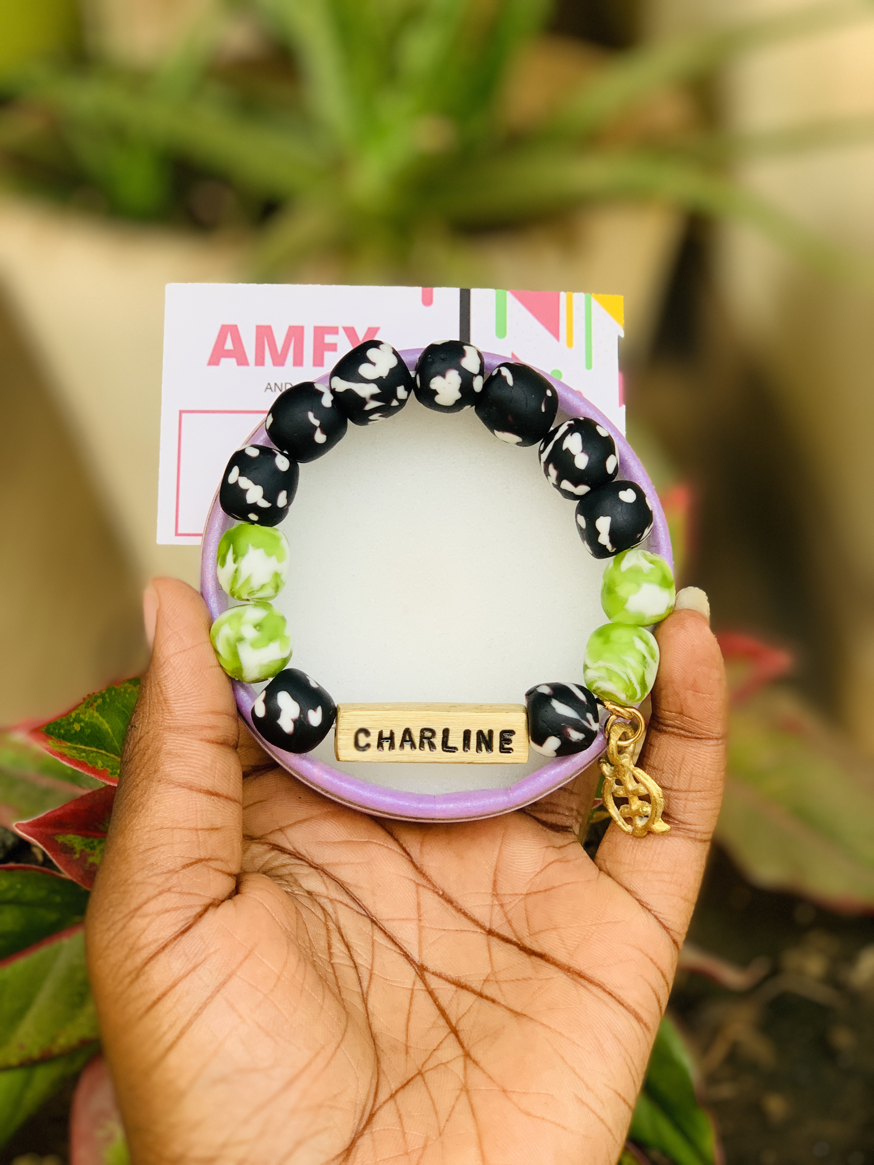 AMFY Biggie statement bracelet