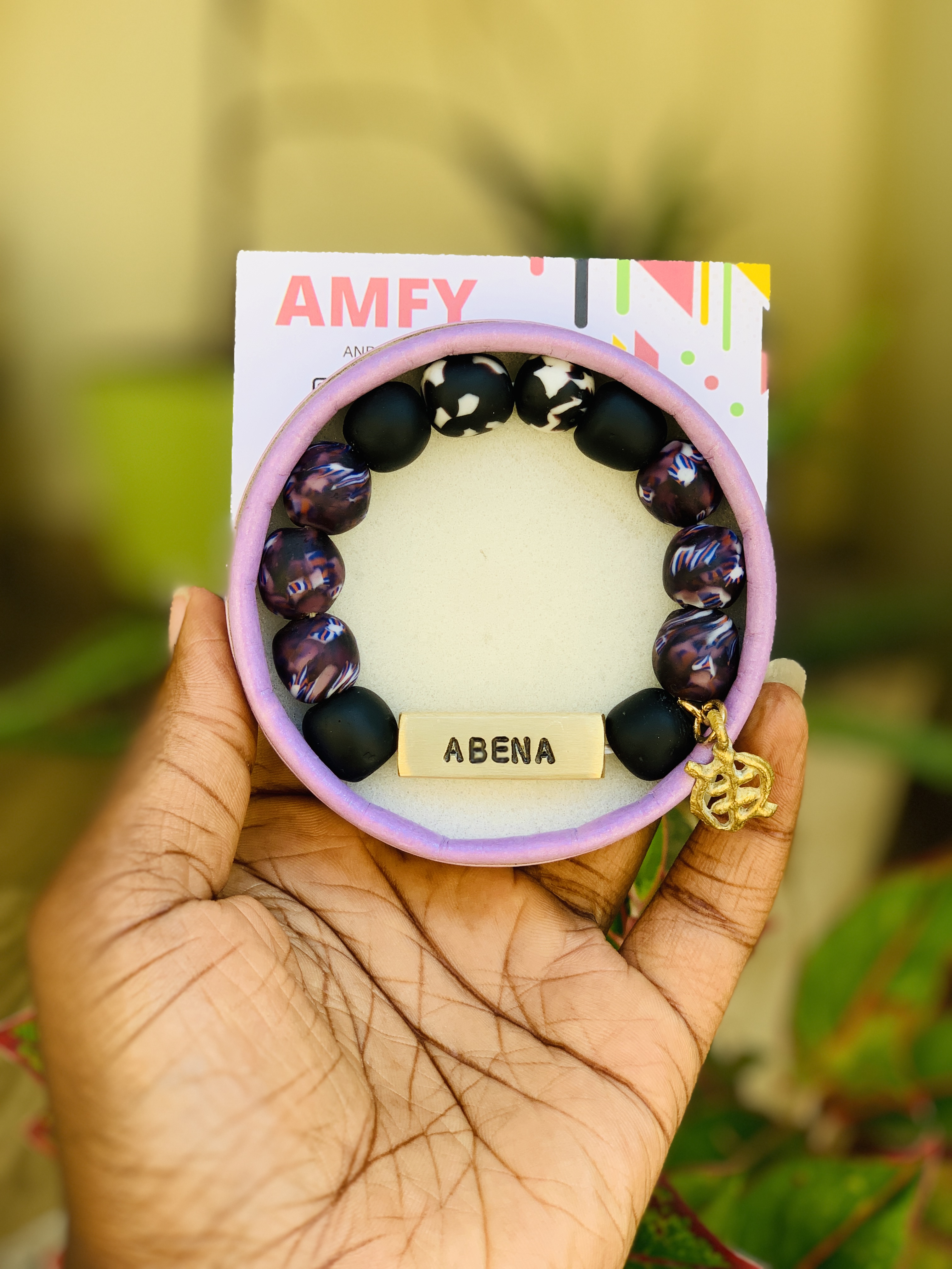 AMFY Biggie statement bracelet
