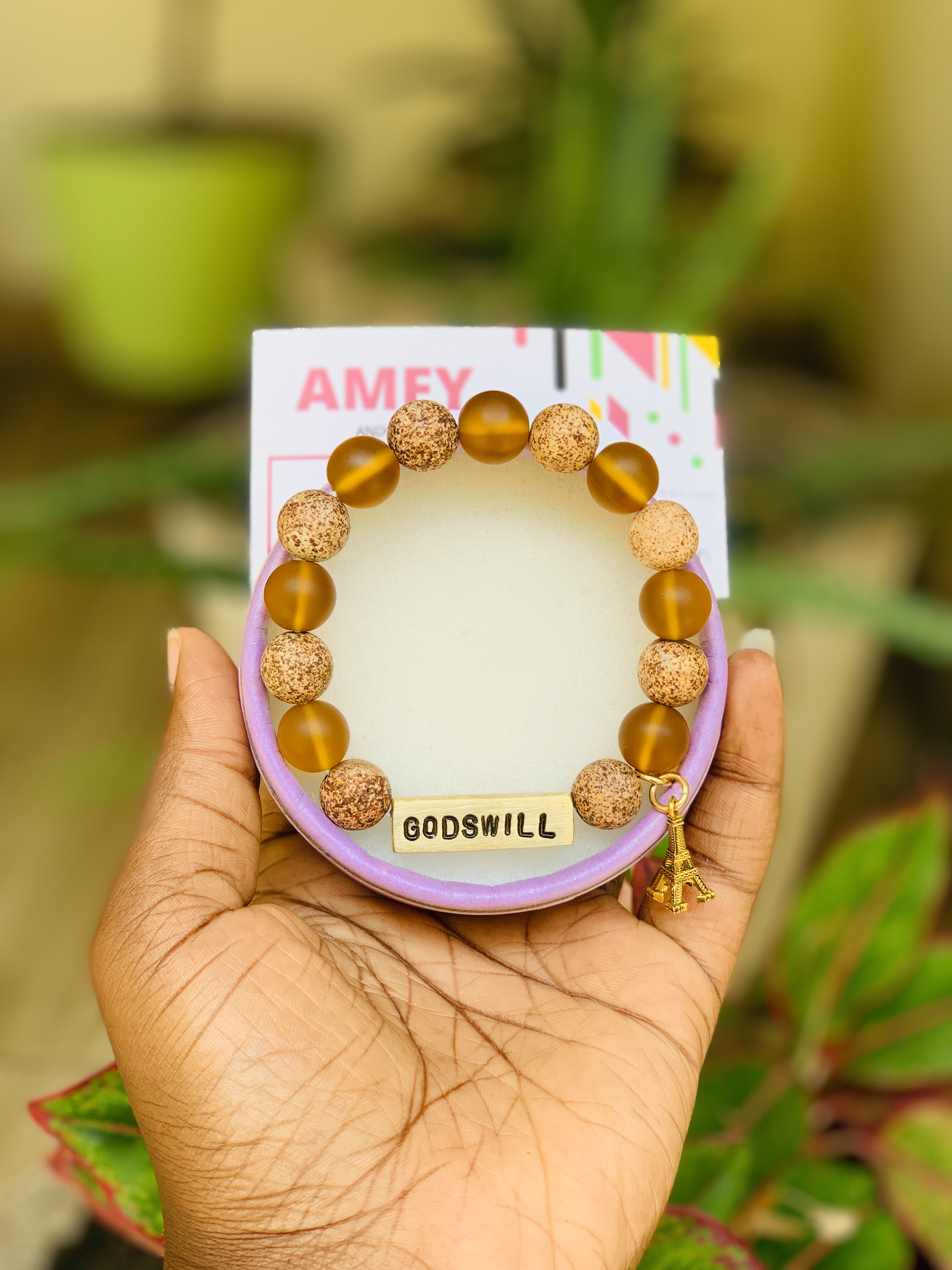 AMFY Brown Skin handcrafted bracelet