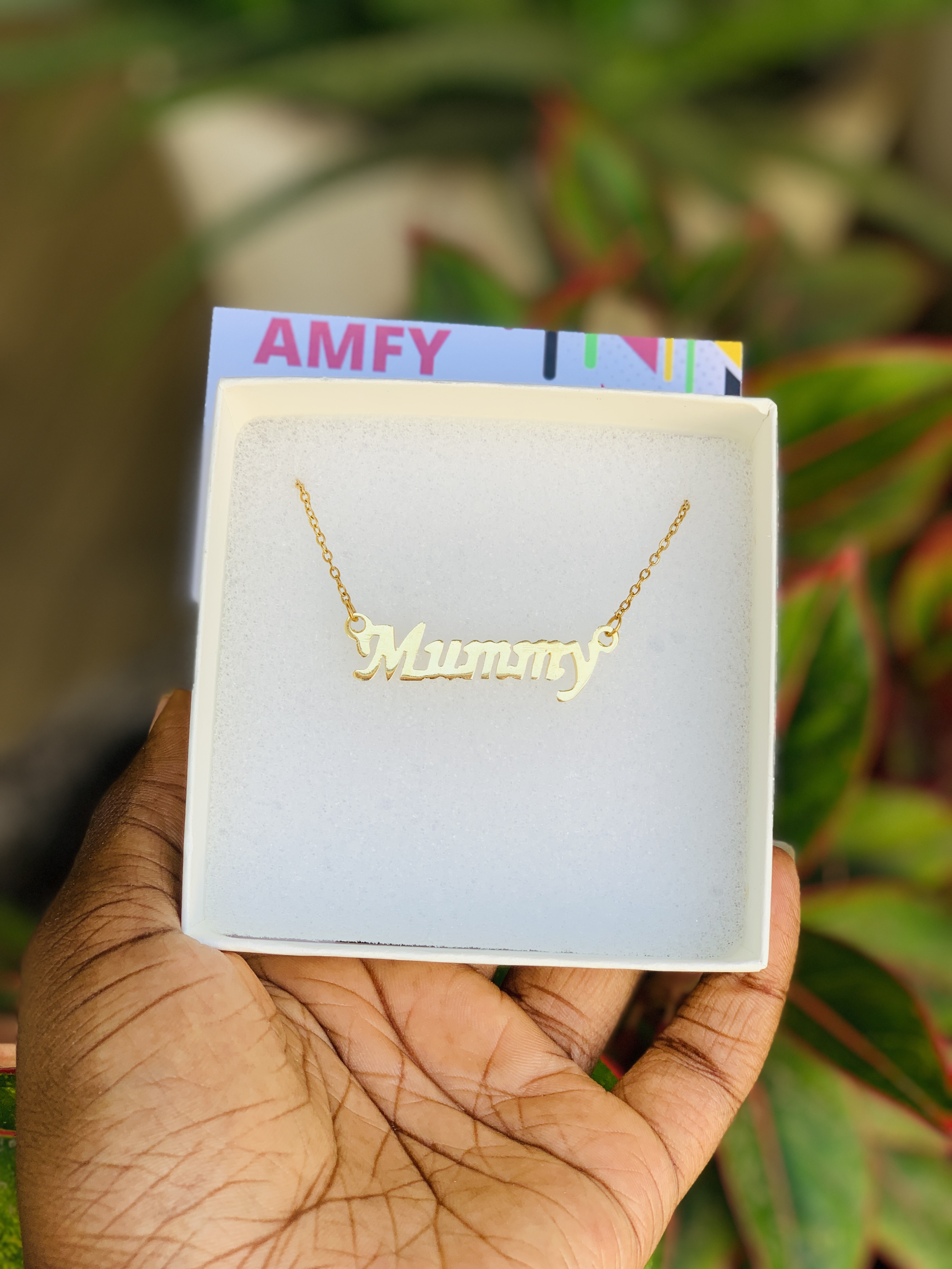 AMFY handcrafted necklace